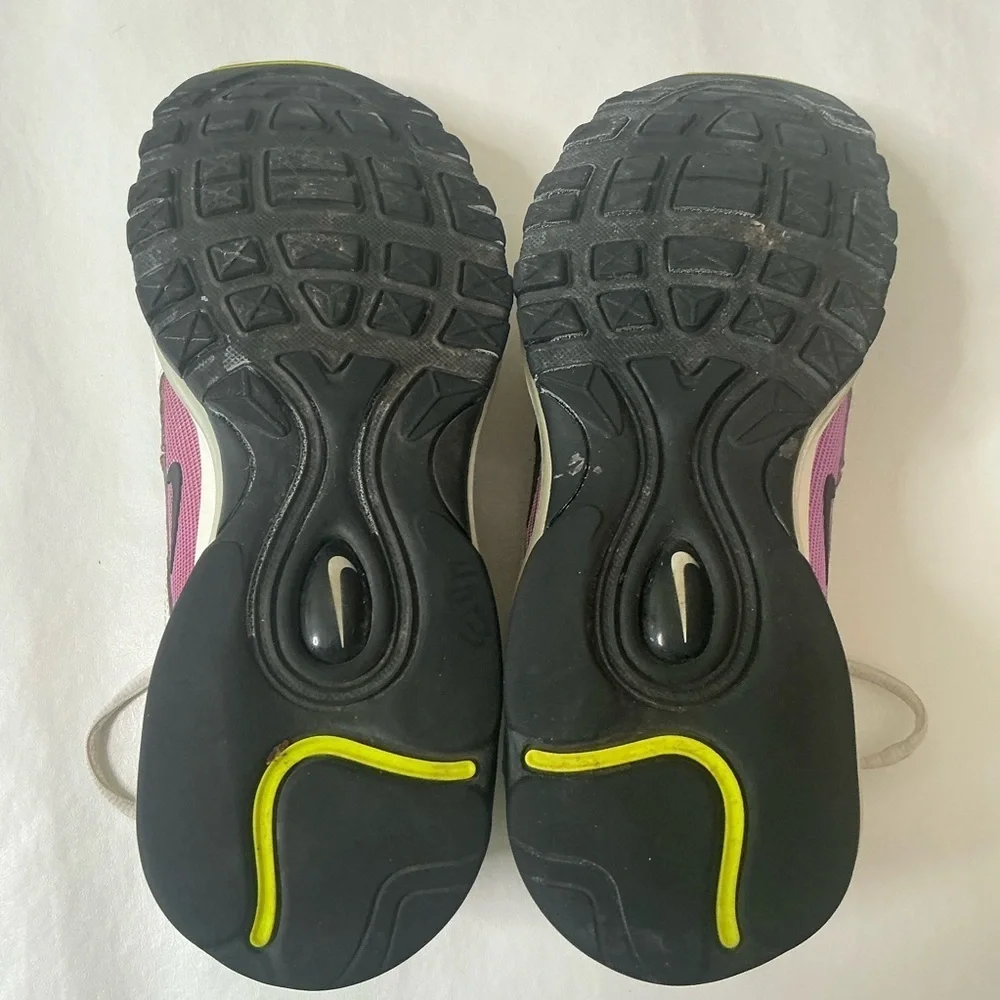 Nike AirMax 97 Neon Multi Colors Sneakers Shoes Size 9.5